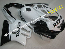For Honda CBR600F3 1995-1996 CBR 600 F3 95-96 CBR600 F3 Black White Aftermarket Motorcycle Fairing Kit (Injection molding) 2024 - buy cheap