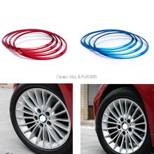 Angelguoguo 4 pcs Car Wheel hub cover Outer decorative ring modified for BMW 1 Series new 3 Series GT5 X1 X3 X5 X6 2024 - buy cheap