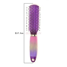 Children Rainbow Hair Curling Edition Portable Combs Small Volume Comb Hairbrush Hairdressing Supplies For Female Girl Sale 2024 - buy cheap