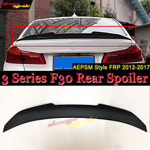 For BMW F30 Trunk spoiler wing FRP Unpainted PSM style 3 Series 318i 320i 325i 328i 330i 335i M3 look wing Trunk Spoiler 2012-17 2024 - buy cheap