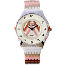 NATATE Women Quartz waterproof Brand Watch Round Dial Analog Wrist Watch with Willis Fashion Ultrathin Silicone Band 0840 2024 - buy cheap