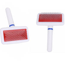 Pet Shedding Grooming Products Dog Hair Brush Comb Plastic Handle Brush Airbag Stainless Steel Pin Comb For Small Dog Cats 2024 - buy cheap