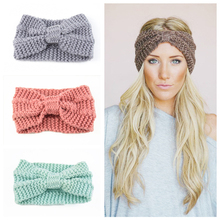 Women Winter Hats Wool Solid Ear Protect Cap Fashion Winter Knitted Hat Female Skullies Beanies Hair Accessories 2024 - buy cheap