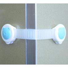 1 Pcs Baby Safety Care Lengthened bendy Security Fridge Cabinet Door locks Drawer Toilet Safety Plastic Lock For Child Kids 2024 - buy cheap