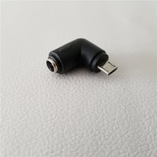 5.5x2.1mm dc fêmea para micro usb tipo b adaptador macho conversor conector para android tablet telefone celular 2024 - compre barato