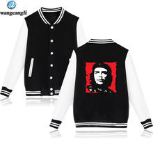 Che Guevara Baseball Jacket Mens Hoodies And Sweatshirt Winter Argentina Hero Capless Hoodie Men Jackets Coat 2024 - buy cheap
