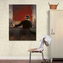 Pintura al óleo de Arte de pared, lienzo moderno, barra de cigarros, Brent Lynch, reproducción pintada a mano, pintura romántica de Bar para decoración de habitación 2024 - compra barato