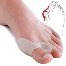 3Pair Silicone Foot Care Gel Toe Separators Bunion Pain Relief BoneThumb Ectropion Straightener Health Care Product 2024 - buy cheap