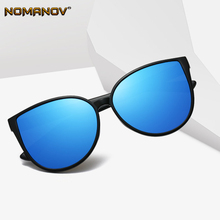 2019 Trend Fashion Large Cat's Eye Sun Glasses Polarized Mirror Sunglasses Custom Made Myopia Minus Prescription Lens -1 To -6 2024 - buy cheap