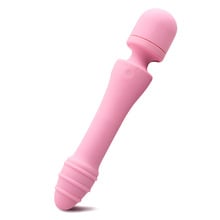 AV Vibrator 10 Frequency Dual Vibration Heating USB Charging Massage Vagina Stimulate Clitoris Masturbation Sex Toys for Women. 2024 - buy cheap