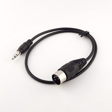 1pcs 0.5m/1.5m/3m Din MIDI 5 Pin Din Male Plug To 3.5mm Male Stereo Jack Adapter Audio Cable 2024 - buy cheap