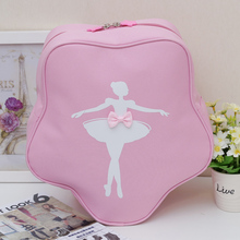 Pink Ballet Bags For Girls Printed Child Backpack For Dance Ballerina Kids Bags Ballet Bag Princess Dance Bags 2024 - buy cheap