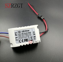 10W AC85-277V LED Driver 2-4x3W 600mA DC6-13V LED Power Supply Constant Current Ceiling Lamp 2024 - buy cheap