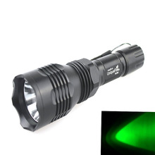Lanterna de led uniquefire com luz verde q5 (1x18650) 2024 - compre barato