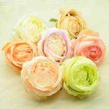 4 pçs 12cm de seda grandes rosas para o casamento casa decoração acessórios grinalda de natal pompom diy presentes plástico falso flores artificiais 2024 - compre barato