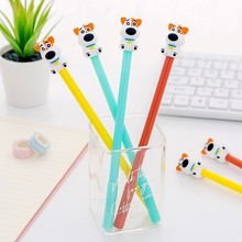 1PCS New Cute Cartoon Puppy Gel Pen Student Stationery Novelty Gift School Material Office Supplies 2024 - buy cheap