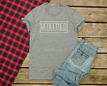 Christian T Shirts Unisex Redeemed T-Shirts Women Bible Verse Shirts for Women Jesus tees Faith cotton girl style tops t shirt 2024 - buy cheap