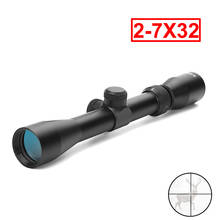 2-7X32 Riflescope Reticle Tactical Optical Sight Scope Long Eye Relief Outdoor Hunting Shooting Rifle Scope 2024 - buy cheap