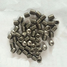 3pcs M6 Titanium screw Hexagon socket Machine bolt Stop screws Pure titaniums 6mm-20mm Length 2024 - buy cheap