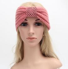 10 PCS Women Lady Crochet Shiny Knot Turban Knitted Head Wrap Hairband Winter Ear Warmer Headband Hair Band Accessories 7 Colors 2024 - buy cheap