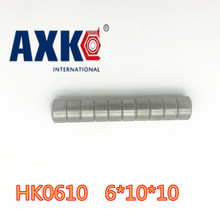 2021 Real New Arrival Steel Ball Bearing 10pcs Hk0610 Needle Roller Bearing +whosale And Retail Draw Cup 6x10x10 2024 - buy cheap