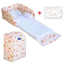 Cotton Baby Crib on the bed Portable Folding Travel Bed Baby Sleep Positioning Crib Newborn Anti-rollover Baby Safety bed 2024 - buy cheap