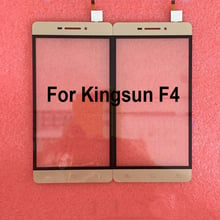Для Kingsun F4 F 4 KingsunF4 Сенсорная панель экран дигитайзер стекло сенсор сенсорный с гибким кабелем 2024 - купить недорого