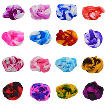 5Pcs/lot Multicolor Artificial Flowers Nylon Stocking Material Accessories Wedding Handmade DIY Wreath Supplies Nylon Flower 2024 - buy cheap