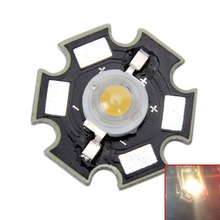 Bombilla LED de estrella de alta potencia, HOT-3W, Blanca 2024 - compra barato