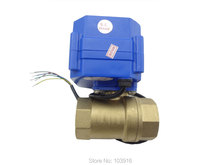 motorized ball valve, 220v, electrical valve, 2 way, DN15, motorized valve 2024 - buy cheap