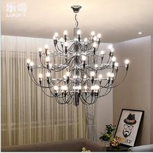 Chandelier simple modern home hotel creative personality art lamp Nordic European living room lighting lamp lighting fixture 2024 - buy cheap