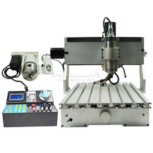 China CNC Machine 6040 V+H 4 Axis Mini Router 2200W VFD Water Cooling Spindle Metal Wood Milling Kit 2024 - buy cheap