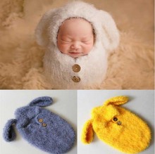 Adereços para fotografia de recém-nascidos, conjunto de roupas para bebê, menina, menino, macacão monster 2024 - compre barato