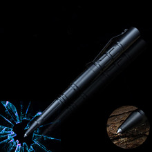 1/8PCS Metal Ballpoint Pen Tactical pens tungsten steel unisex metal multifunctional ballpoint window tool pen writin 0.7mm 2024 - buy cheap