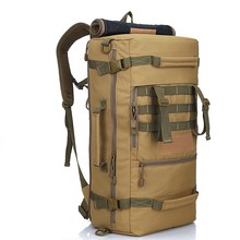 Mochila táctica militar impermeable para hombre y mujer, bolsa deportiva de nailon 900D para senderismo, escalada y viaje, 50L 2024 - compra barato