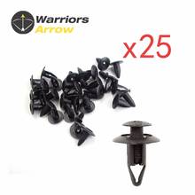 NA01-56-145 For Nissan For Ford For Mazda 6 25Pcs Inner Fender Shield Nylon Bumper Push Type Clip Retainer 2024 - buy cheap