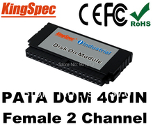 Industrial 40PIN PATA IDE DOM Disk Female Vertical Socket Disk On Module  4GB 8GB 16GB 32GB 64GB For Windows series Free Cable 2024 - buy cheap