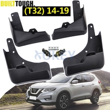 Juego de solapas moldeadas para coches para Nissan x-trail rojo T32 2014-2019 2016 2017 Xtrail protectores contra salpicaduras guardabarros estilo guardabarros 2024 - compra barato