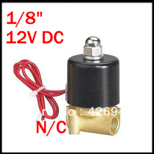 5PCS 12V DC 1/8" Brass Electric Solenoid Valve Water Air N/C Gas Water Air 2W025-06 EPDM,Free Shipping 2024 - buy cheap