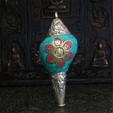 TBC846 Tibet Sea Snail Crafts Tibetan Buddhist Handicrafts OM Amulet Pendants for Man 2024 - buy cheap