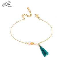 Badu Link Chian Bracelet for Girls Stainless Steel Tiny Chian Bracelets Delicate Jewelry Gift for Girls Wedding Engagement 2024 - buy cheap