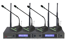 Hot cheap OK-8004/977 professional UHF conference four channels wireless system 4 channels multichannel conference Wireless MIC 2024 - buy cheap