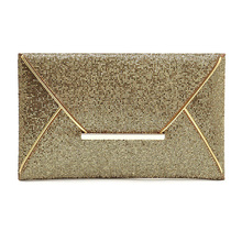Fashion Women Glitter Solid Evening Party Bag Ladies Tote Messenger Handbag 2024 - buy cheap