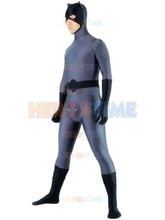 Grey & Black Catwoman Costume Custom Style Catwoman Spandex Superhero costume 2024 - buy cheap