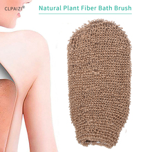 CLPAIZI Exfoliating Natural Fiber Brush Back & Body Scrubber Exfoliating Glove Durable Body Massage Fiber Brush D30 2024 - buy cheap