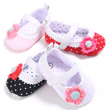 0-1 year old female baby little flower princess shoes baby toddler shoes 2024 - buy cheap