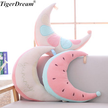 New Soft Fruit Moon Plush Toys Creative Dolls PP Cotton Stuffed Cushions Sleeping Pillows For Children Birthday Gifts 3 Style 2024 - buy cheap