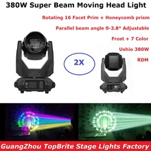 Foco de haz de luz DMX de 380W, controlador de superhaz de luz con cabezal móvil, profesional, para Dj, Bar, fiesta, boda, Club, espectáculo de luz de escenario 2024 - compra barato