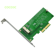 For 2013 2014 MacBook Air A1465 A1466 Pro A1502 A1398 SSD to PCI express 4X Desktop PCI-e SSD adapter + PCIe low profile Bracket 2024 - buy cheap