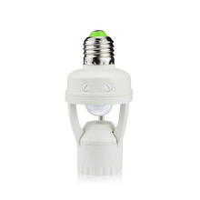 Soporte de luz LED de inducción PIR con Sensor de movimiento infrarrojo, enchufe de lámpara E27, Base DE INTERRUPTOR inteligente, adaptador de luces LED para portátiles 2024 - compra barato